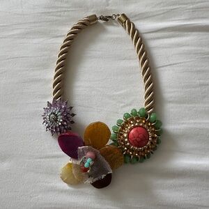 Celeste Michelle Fashion Resin Necklace Anthropologie